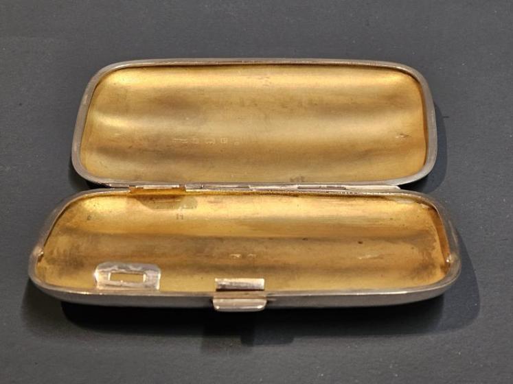 Edwardian Silver Cigar Case - Image 2