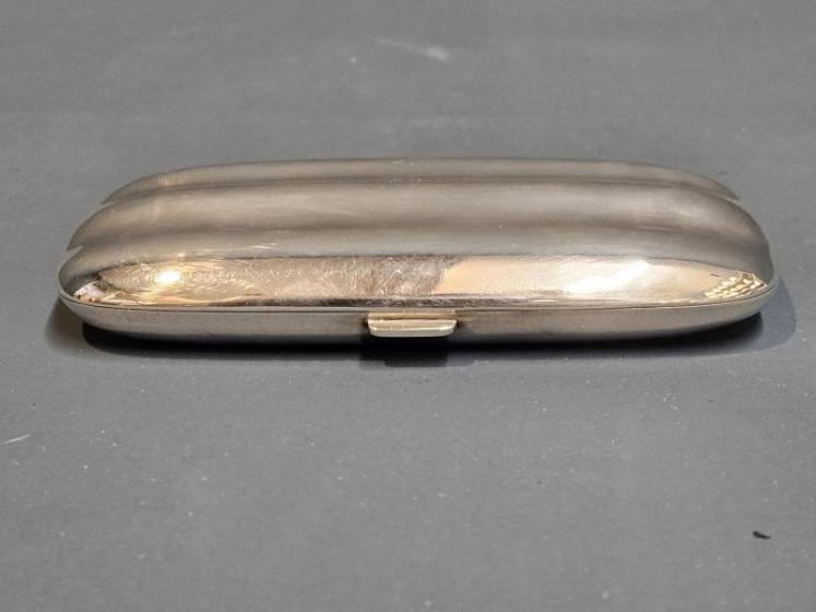 Edwardian Silver Cigar Case - Image 4