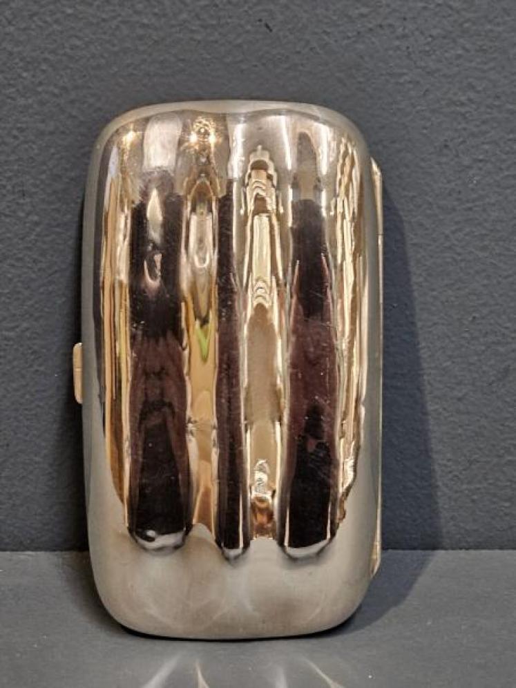 Edwardian Silver Cigar Case - Image 5