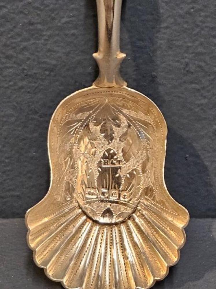 Fine Quality Victorian Silver Caddy Spoon  - Image 2