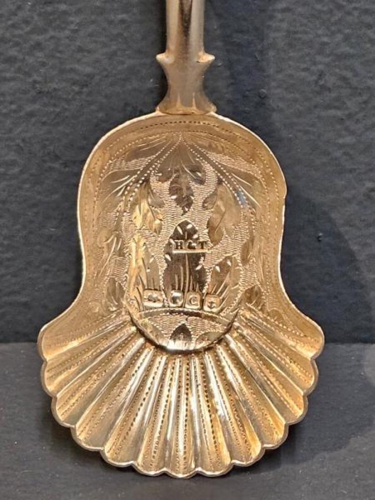 Fine Quality Victorian Silver Caddy Spoon  - Image 5