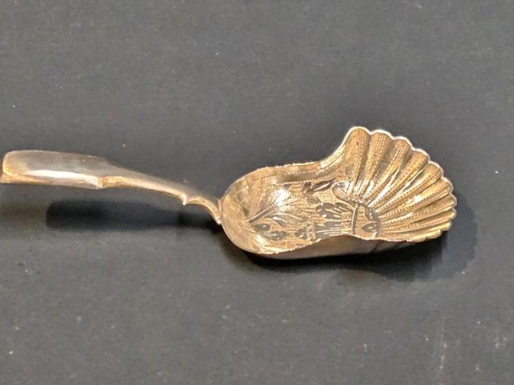 Fine Quality Victorian Silver Caddy Spoon  - Image 6