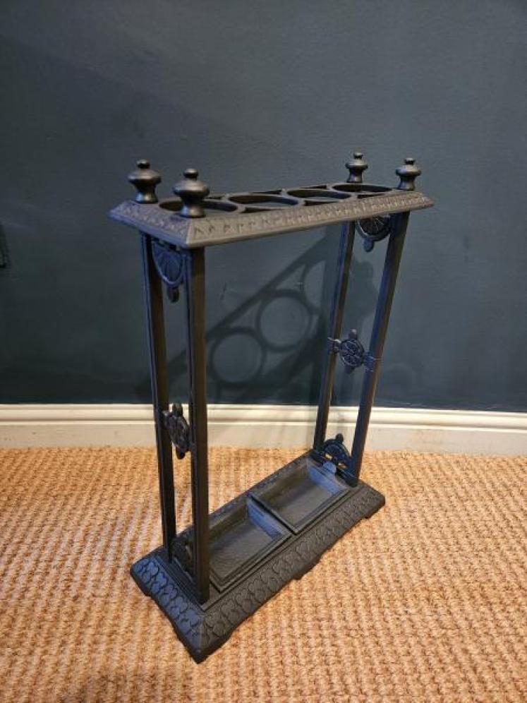 Victorian Cast Iron Stick Stand - Image 1