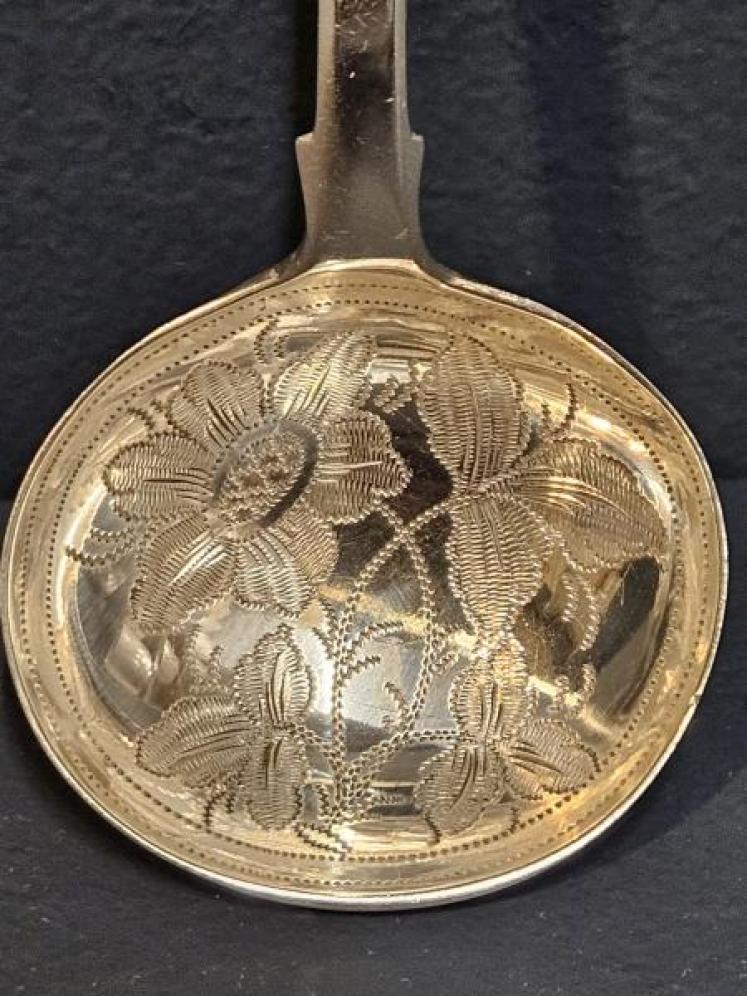 Early Victorian Silver Caddy Spoon - Image 2