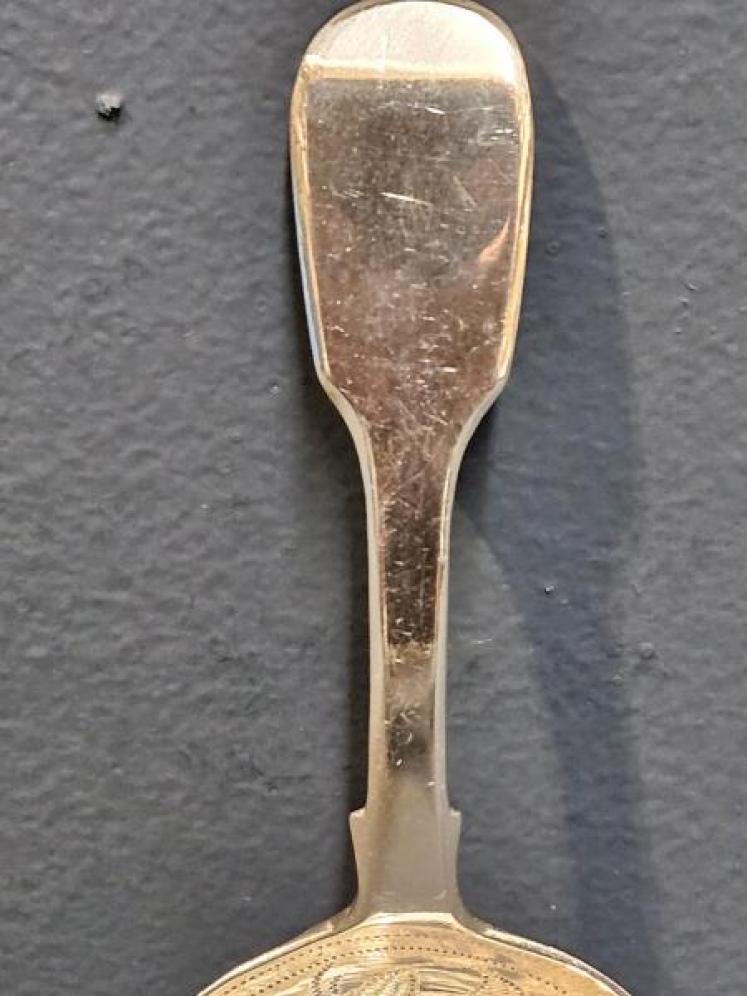 Early Victorian Silver Caddy Spoon - Image 3
