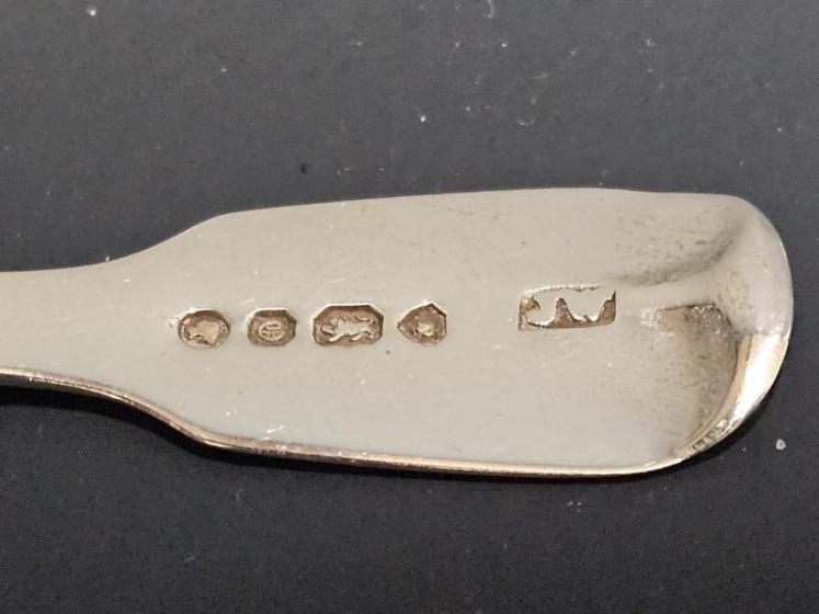 Early Victorian Silver Caddy Spoon - Image 6