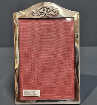 Superior Quality Victorian Silver Photo Frame
