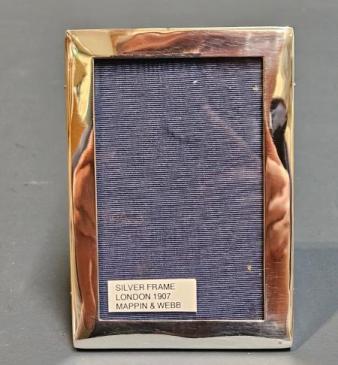 Edwardian Silver Photo Frame
