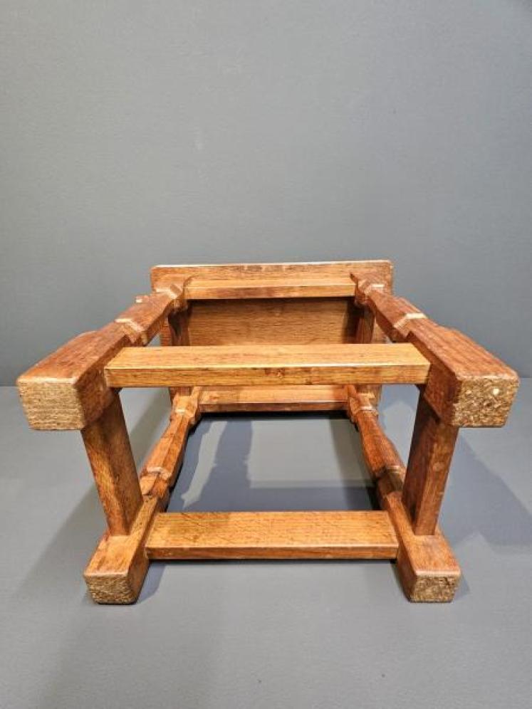 Mouseman Dished Top Table - Image 3
