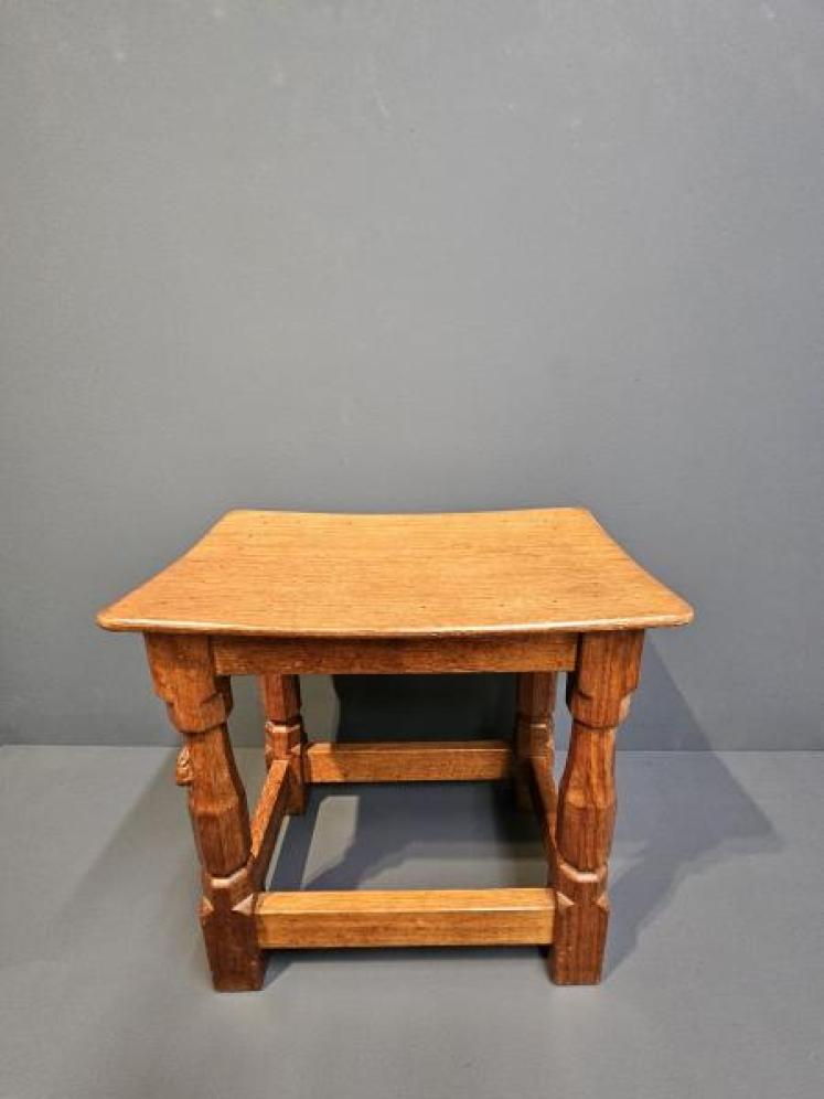 Mouseman Dished Top Table - Image 5