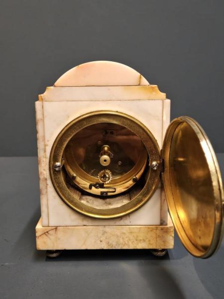 Victorian Marble Mantel Clock - Image 5