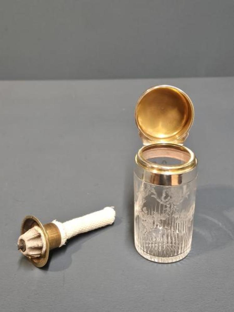 Rare Edwardian Silver and Enamel Room Atomiser - Image 4