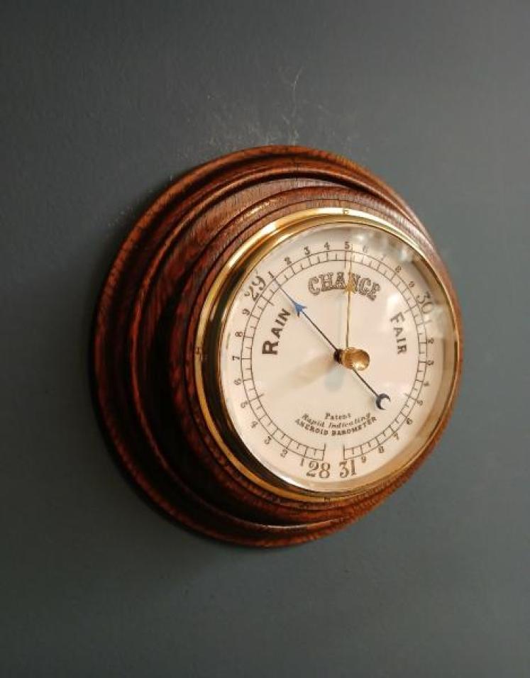 Rare Victorian 'Rapid Indicating' Aneroid Barometer - Image 1