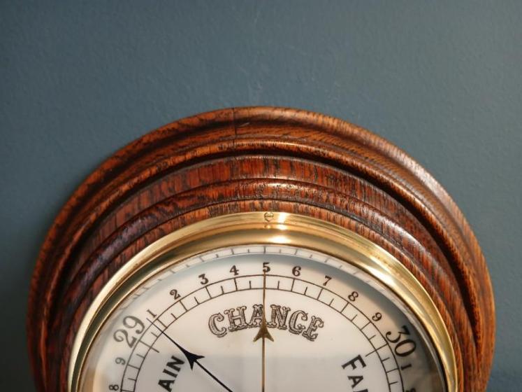 Rare Victorian 'Rapid Indicating' Aneroid Barometer - Image 4