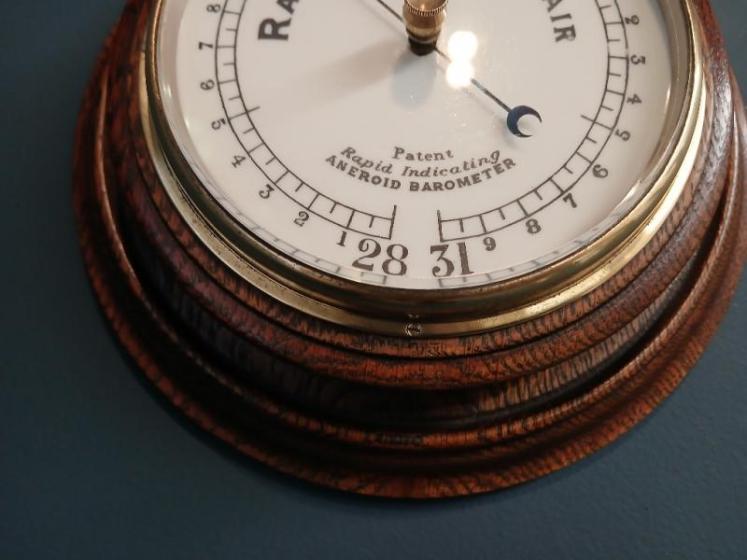 Rare Victorian 'Rapid Indicating' Aneroid Barometer - Image 5
