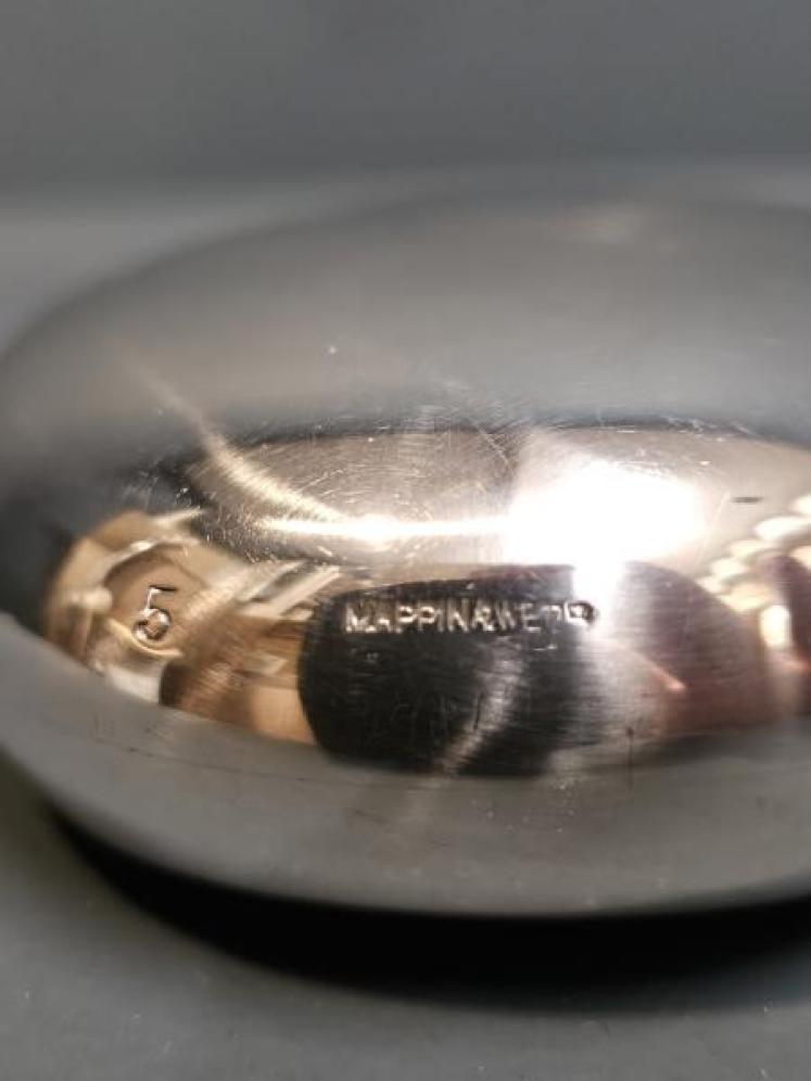 Victorian Oval Silver Hip Flask - Image 5