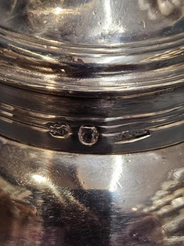 Georgian Silver Wine Funnel - Image 3