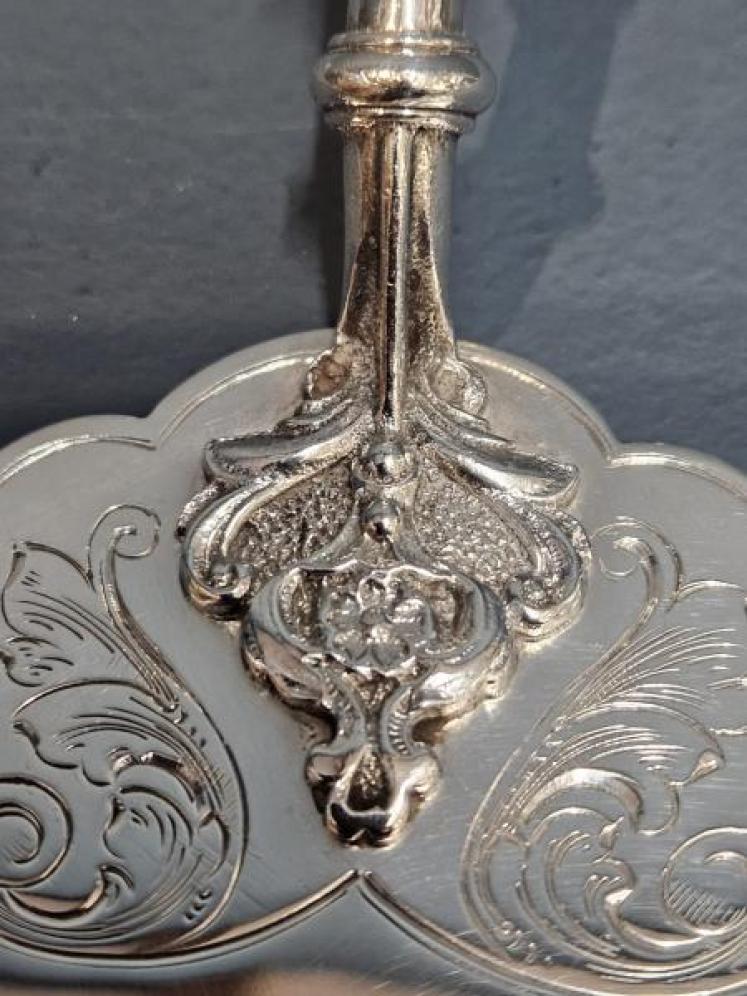 Fine George V Period Silver Cake Slice - Image 5