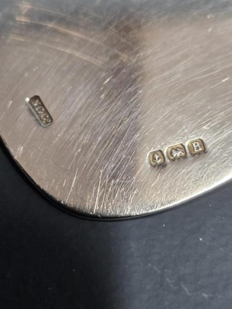 Fine George V Period Silver Cake Slice - Image 6