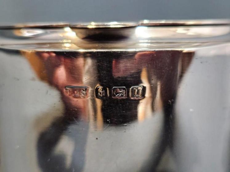 George V Silver Tea Caddy - Image 4