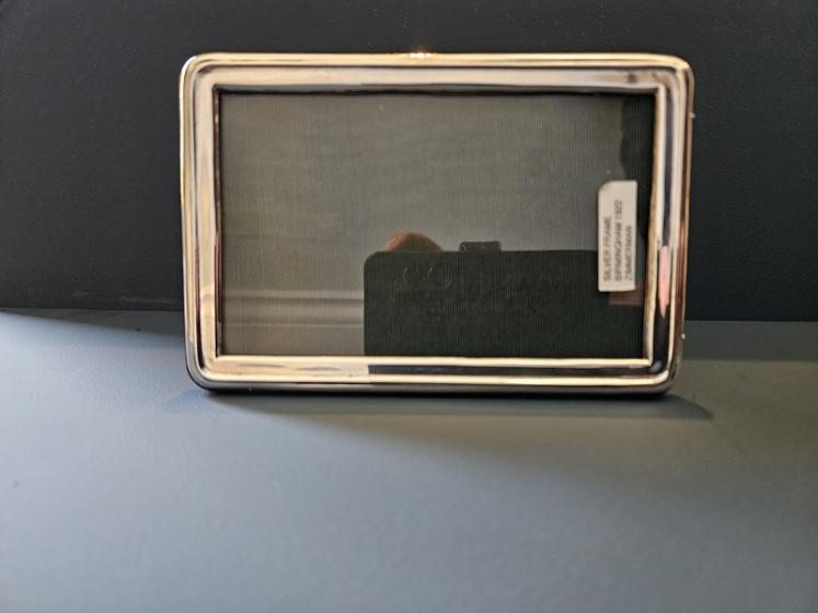 George V Silver Photo Frame  - Image 4