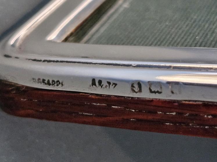 George V Silver Photo Frame  - Image 5