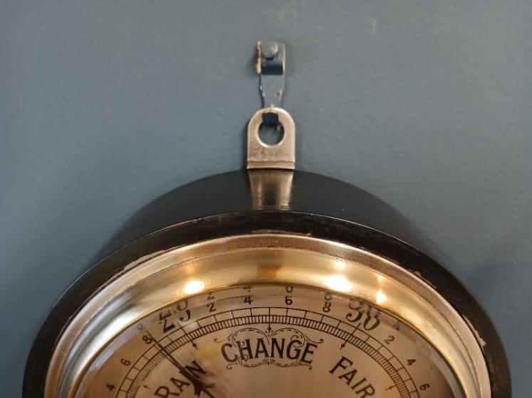 Victorian Steel Cased Fisherman's Marine Barometer - Image 2