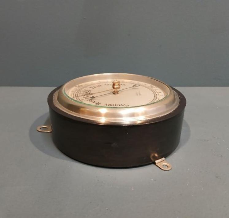 Victorian Steel Cased Fisherman's Marine Barometer - Image 4