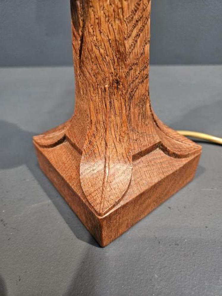 1950's Thompson of Kilburn Mouseman Table Lamp - Image 3