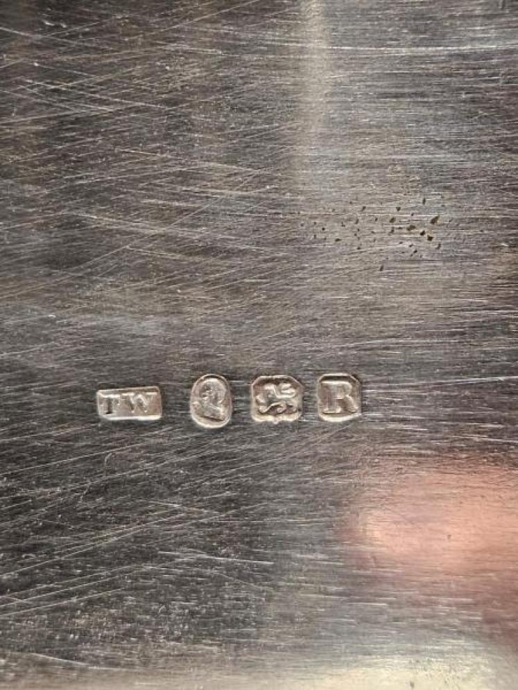 George III Country House Silver Table Box - Image 5