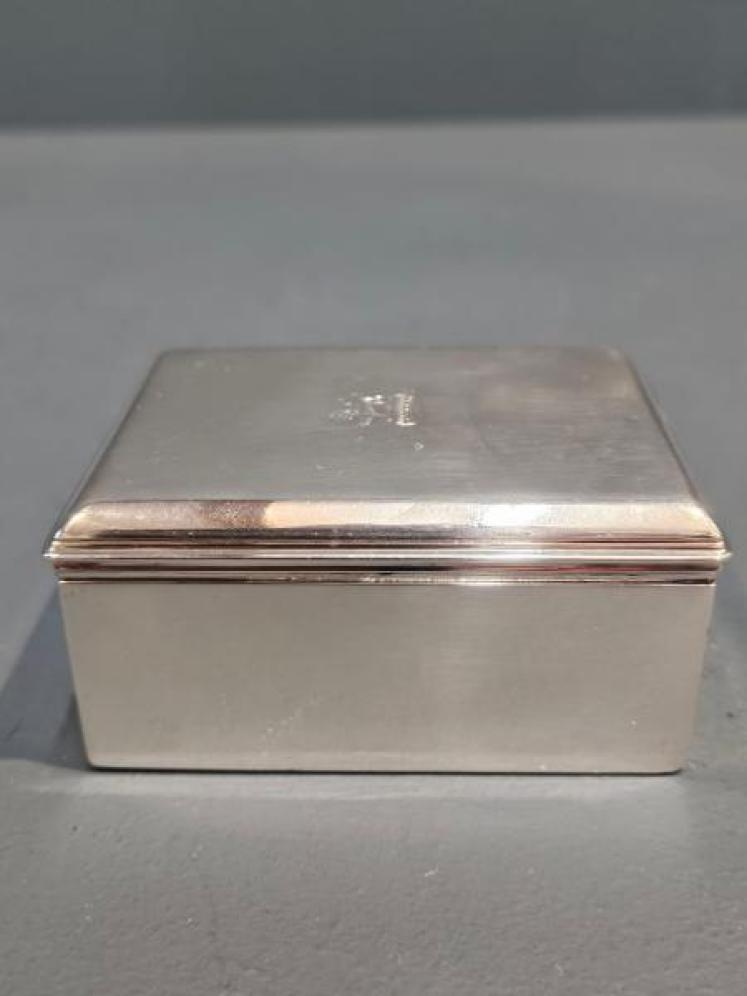 George III Country House Silver Table Box - Image 6