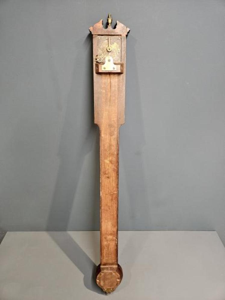 George III Stick Barometer by Dollond  - Image 7