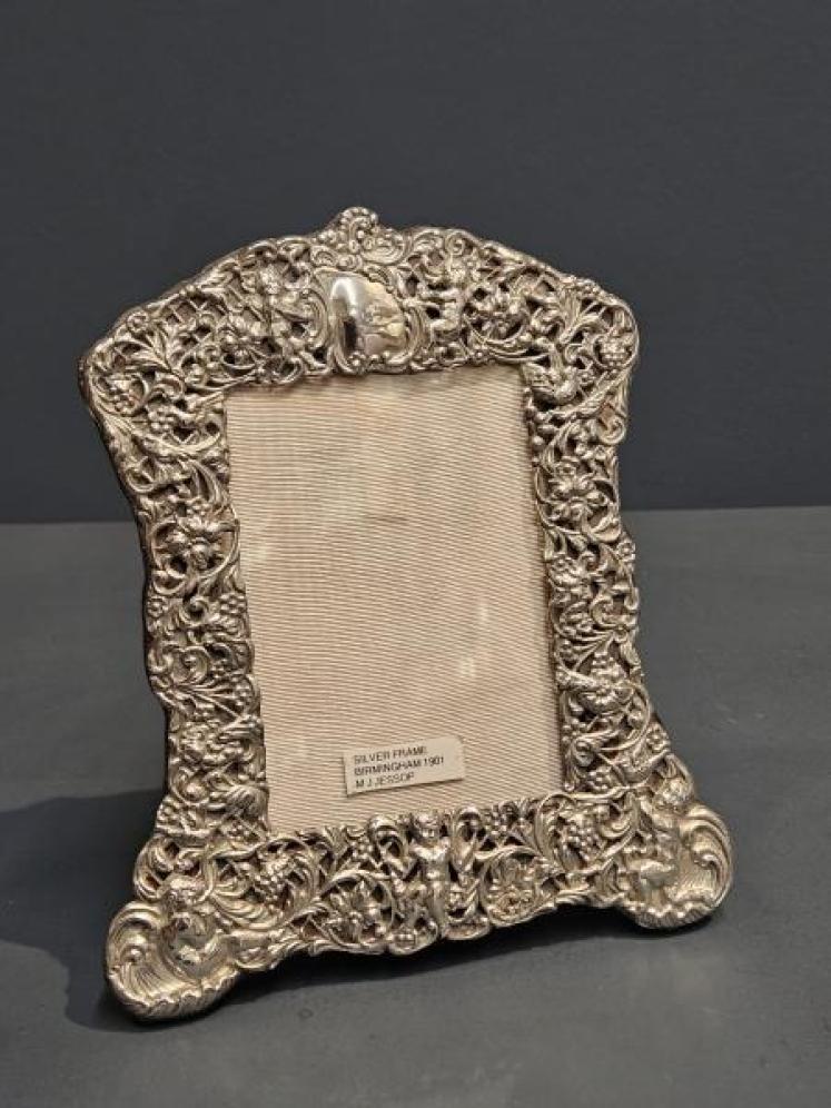 Victorian Silver Photo Frame  - Image 1