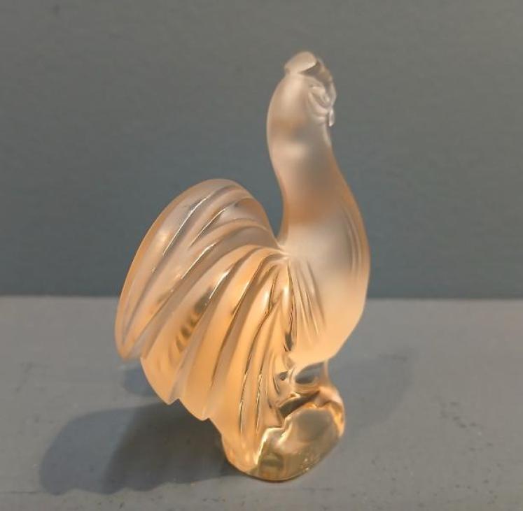 Lalique Golden Yellow Cockerel - Image 2