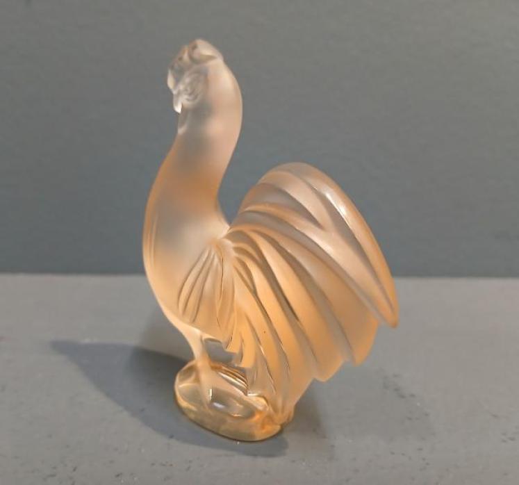 Lalique Golden Yellow Cockerel - Image 4