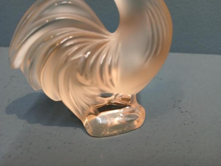 Lalique Golden Yellow Cockerel - Image 5