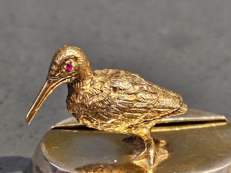 Edwardian Silver Gilt Menu Holders  - Image 5