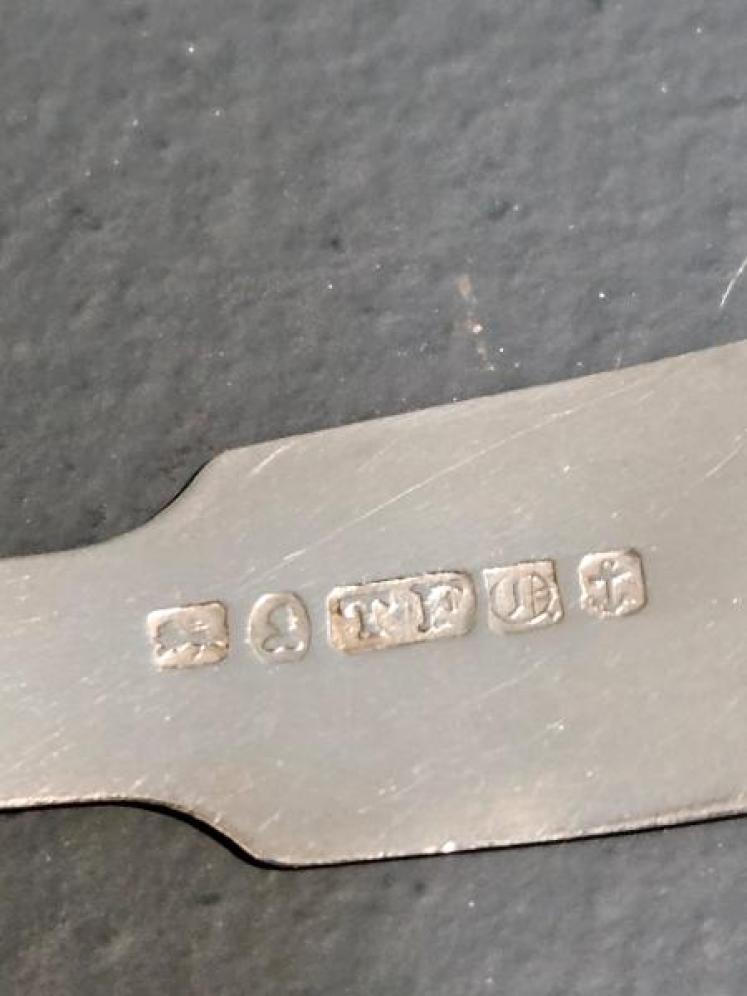Early Victorian Silver Caddy Spoon - Image 2