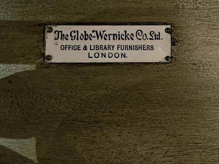 Outstanding Mahogany Globe Wernicke Bookcase - Image 6