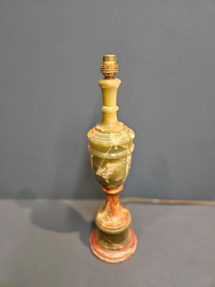 1920' Marble Table Lamp  - Image 1