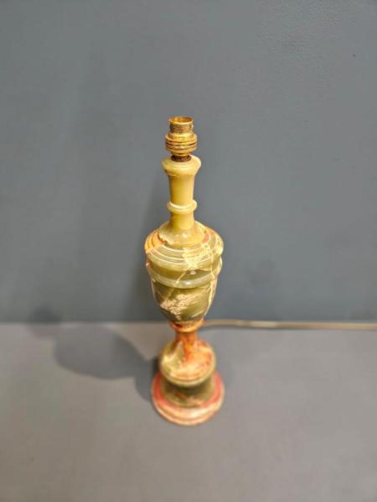 1920' Marble Table Lamp  - Image 4