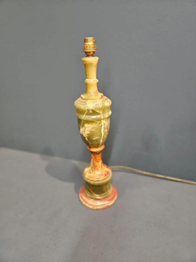 1920' Marble Table Lamp  - Image 5