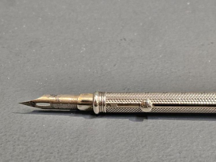 Sampson Mordan Silver Pencil and Ink Pen - Image 5