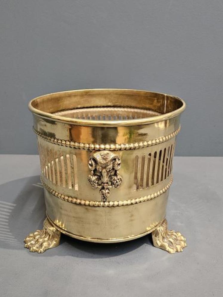 Victorian Brass Planter - Image 1
