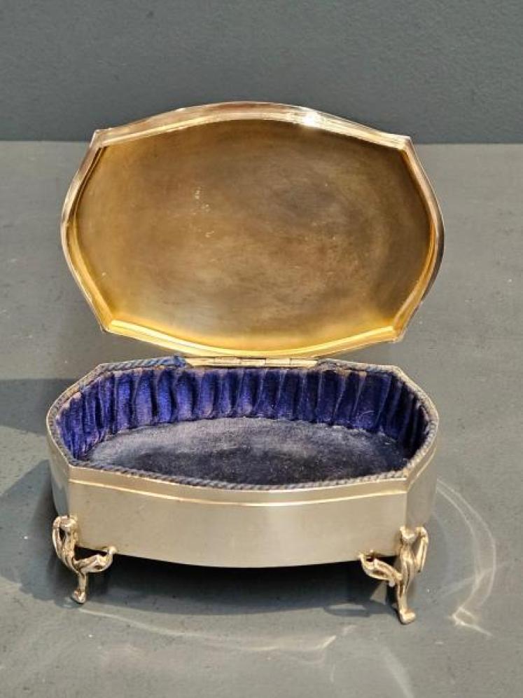 George V Silver Jewellery Box - Image 5