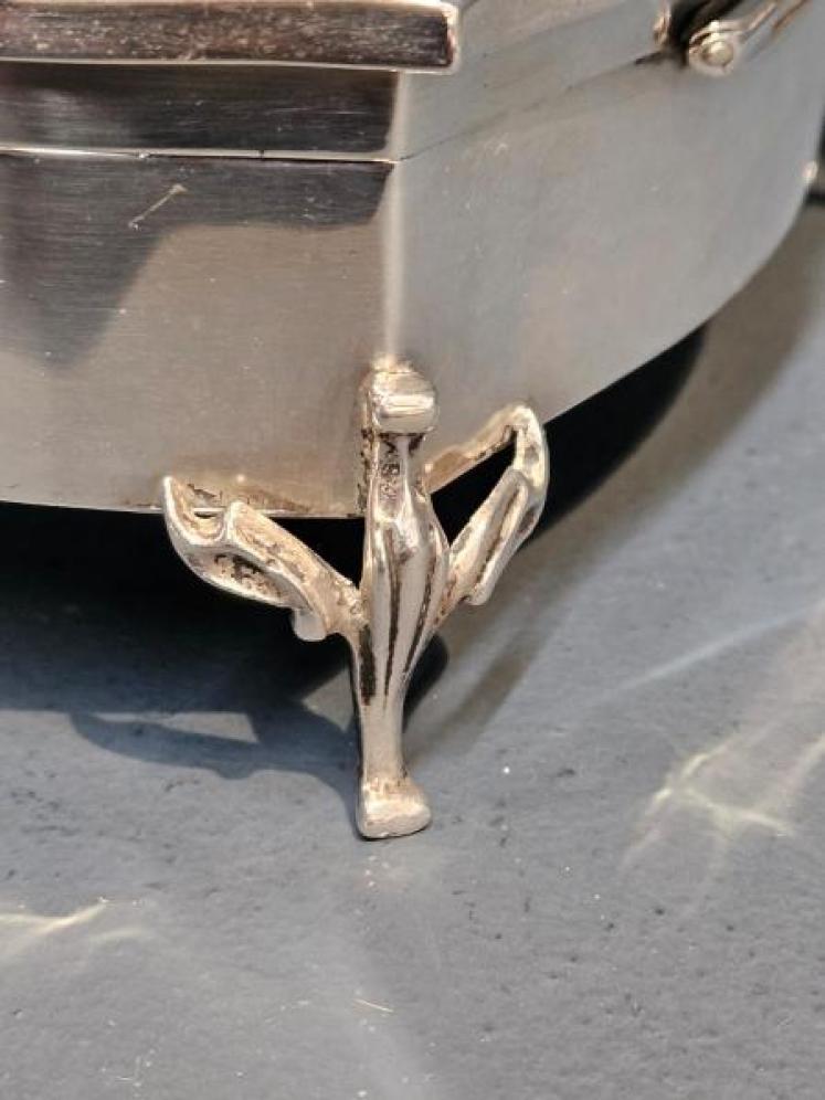 George V Silver Jewellery Box - Image 6