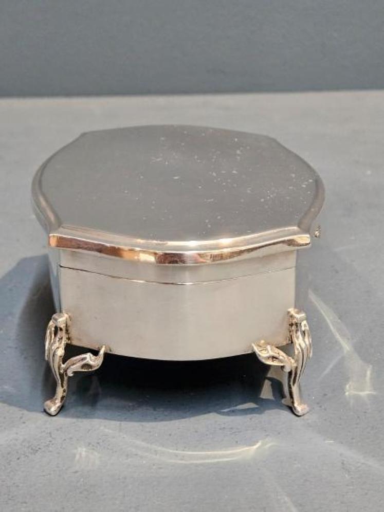 George V Silver Jewellery Box - Image 7