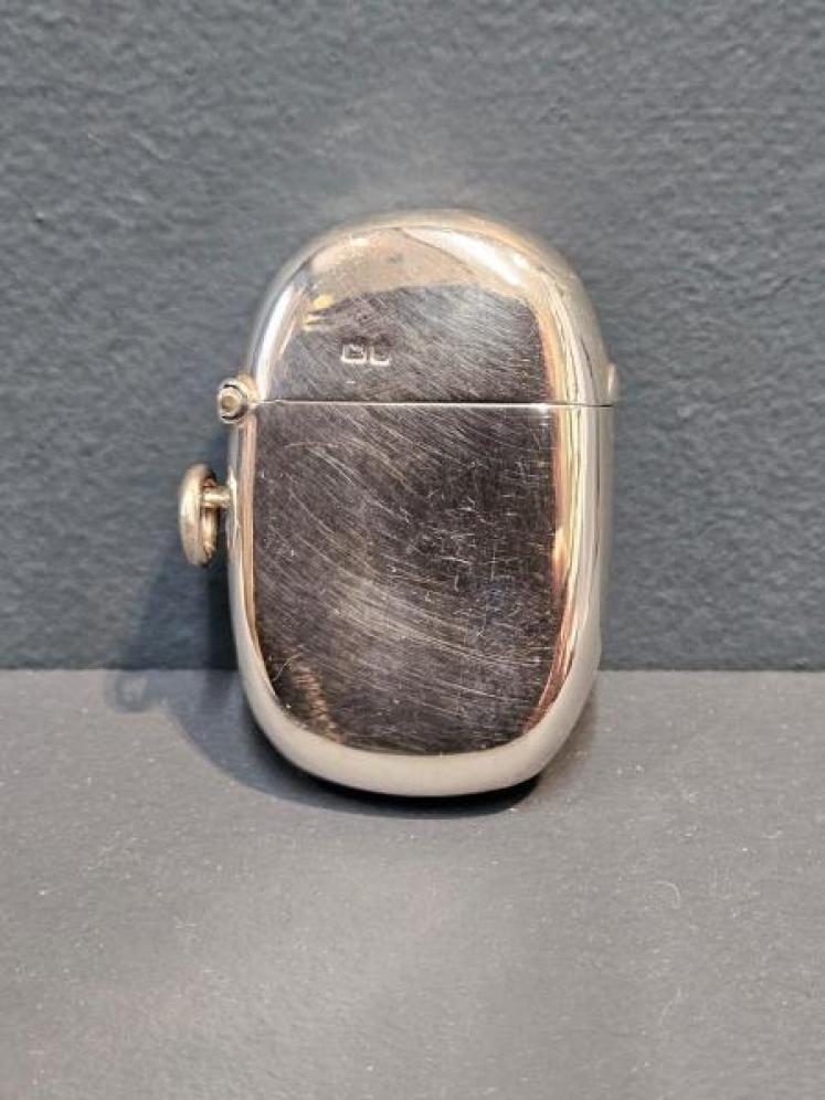 Edwardian Chester Silver Vesta - Image 2