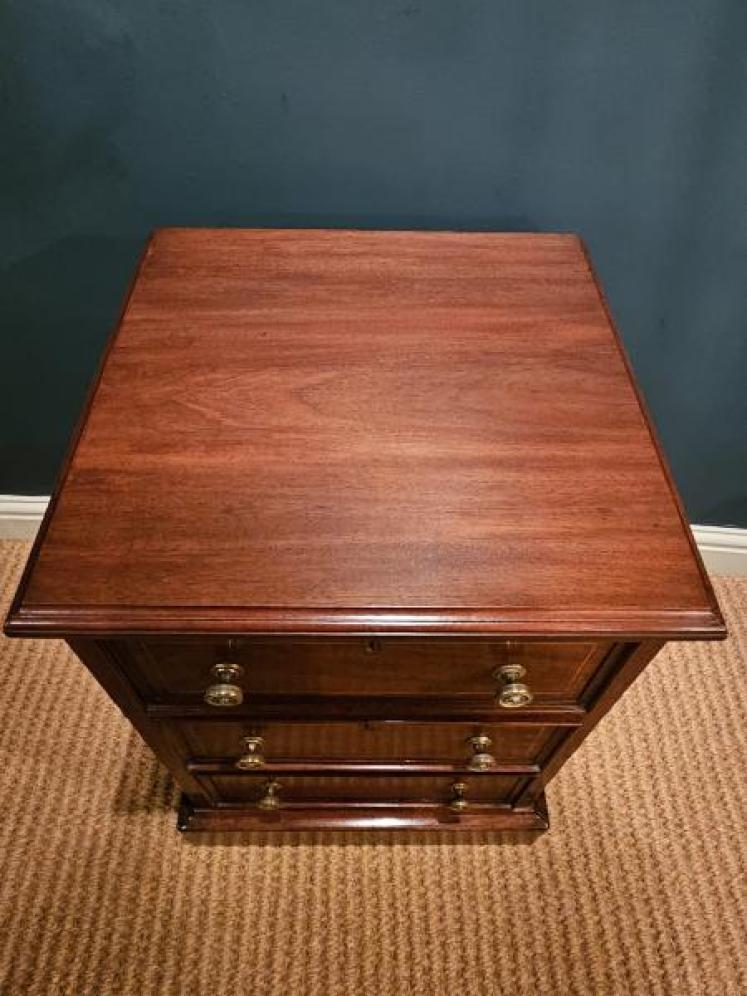 Pair of Victorian Mahogany Bedside Cabinets - Image 6