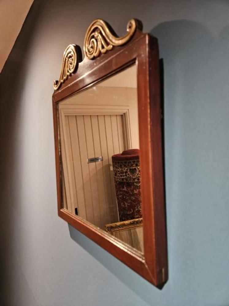 Matching Pair of Small Victorian Mirrors - Image 7